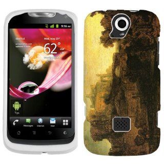 Huawei T Mobile MyTouch Q Rembrandt Landscape with a Chateau Hard Case Phone Cover Cell Phones & Accessories