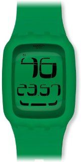Swatch Touch Green Unisex Men's & Women's Plastic Case Date Watch SURG102 Watches