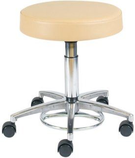 (Burgundy) Med104 Foot Activated Pneumatic Exam Stool  Task Chairs 