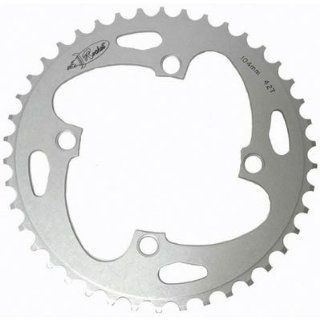 Rocket Alloy Chainring 104mm 4 Bolt 42T Silver  Bike Chainrings And Accessories  Sports & Outdoors