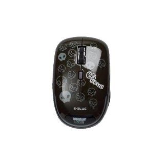 E 3lue Monster Babe EMS103BK Black Multi Function Wired Mouse for teen computer fans Dazzling Colors Printing Computers & Accessories
