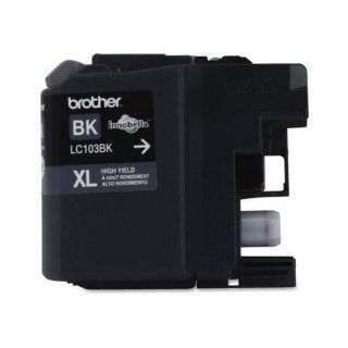 Brother International LC103BK High Yield Black Ink Cartridge Electronics