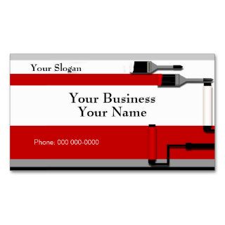 Painter Business Card Template