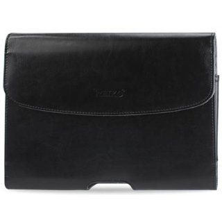 Reiko Premium Horizontal Tablet Pouch with Black Horse Skin Pattern for All iPad (HP102C iPad 3PLBK01) Computers & Accessories