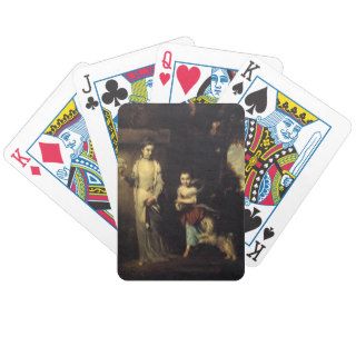 Joshua Reynolds  Ladies Amabel & Mary Jemima Yorke Playing Cards
