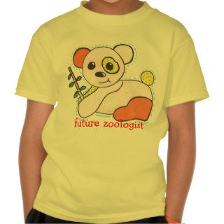 future zoologist kids shirt