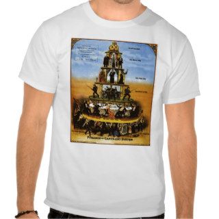 pyramid of capitalism system tees