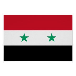 Syrian Flag Posters