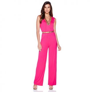 IMAN Global Chic Glam to the Max Embellished Goddess Jumpsuit