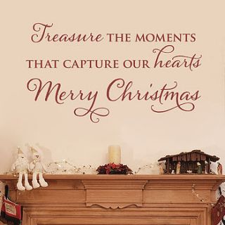 'merry christmas' wall sticker quote by making statements