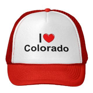 I Love (Heart) Colorado Hats