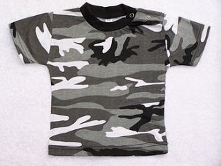 short sleeve urban camouflage tshirt by armykid