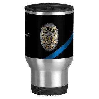 Police Officer Thin Blue Line Law Enforcement Mug