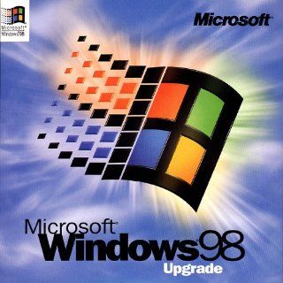 Microsoft Windows 98 retail UPGRADE 1st Edition Software