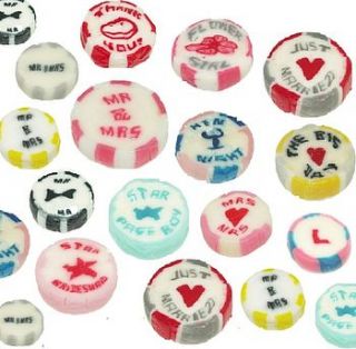 wedding rock sweets in thirteen designs by sleepyheads