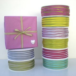 ribbon with coloured edge by henry's future