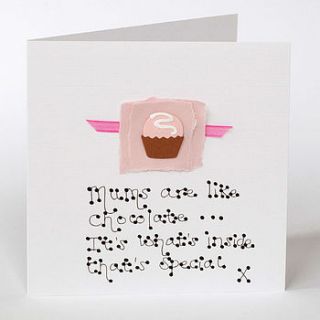 handmade bon bon mother's day card by kitty's