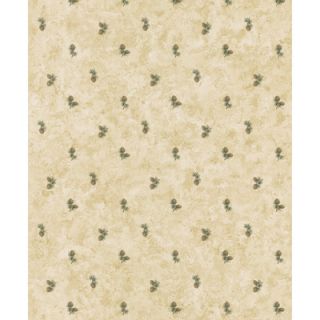 Brewster Home Fashions Northwoods Small Scale Pinecone Print Wallpaper