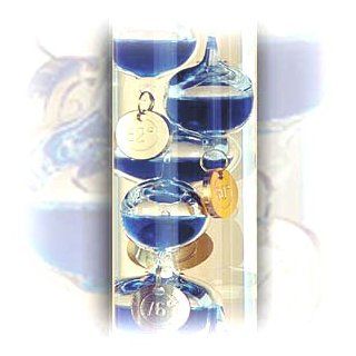 17" Galileo Thermometer  Blue Spheres "C" Made in Germany  