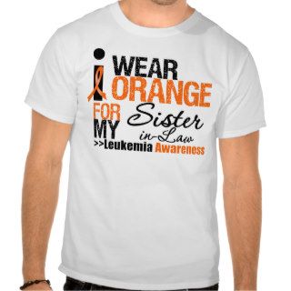 I Wear Orange For My Sister in Law Shirts