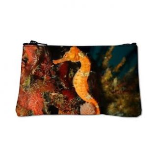 Artsmith, Inc. Coin Purse (2 Sided) Seahorse Holding Coral Clothing