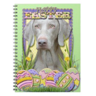Easter Egg Cookies   Weimaraner Note Book