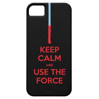 Keep Calm and Use the Force iPhone 5 Cover