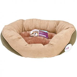 PoochPlanet SnuggleBuddy 26" x 22" x 7" Deluxe Cuddler Pet Bed   Medium