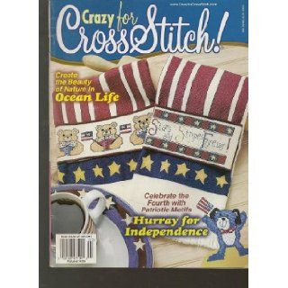 Crazy for Cross Stitch Magazine, June/July 2000 (Issue Number 59) Nancy Harris Books
