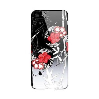 [Geeks Designer Line] Bamboo Yin Yang Impact Resistant Apple iPhone 5 Plastic Case Cover [Anti Slip] Supports Premium High Definition Anti Scratch Screen Protector; Durable Fashion Snap on Hard Case; Coolest Ultra Slim Case Cover for iPhone 5 Supports Appl