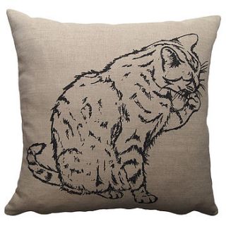 personalised pet cushion cover by dawn critchley designs