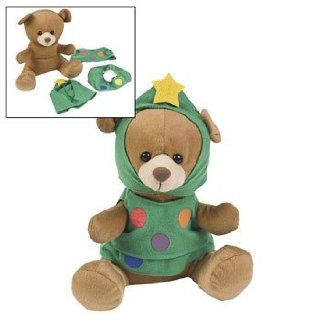 Plush Christmas Tree Bear   Stocking Stuffers & Toys & Plush Toys Toys & Games