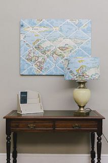 atlas memo board and pin board by pins and ribbons