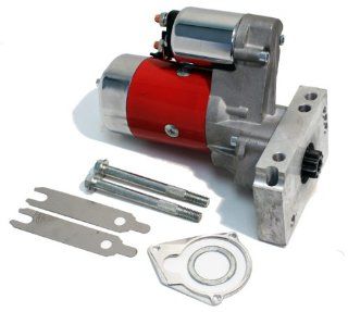 CHEVY SMALL BLOCK/BIG BLOCK 3HP TILTON STYLE HIGH TORQUE GEAR REDUCTION RACING STARTER   RED Automotive