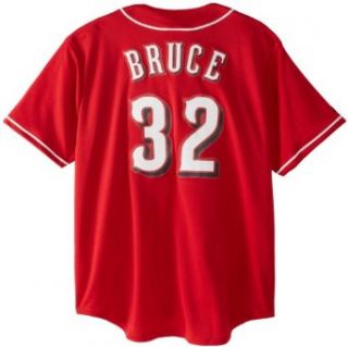 MLB Cincinnati Reds Jay Bruce Scarlet Baseball Jersey Spring 2012 Men's  Sports Fan Jerseys  Sports & Outdoors