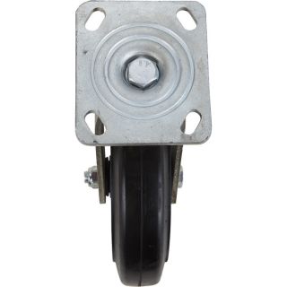 8in. Swivel Solid Rubber Replacement Caster  1,500 Lbs.   Above