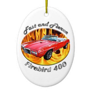 Pontiac Firebird  400 Ornament (Oval)
