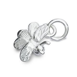 silver bee necklace by scarlett jewellery