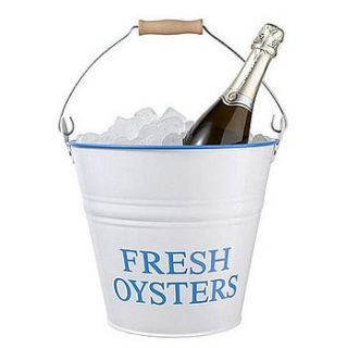 'fresh oysters' bucket by lily and lime