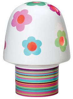 flower mushroom lamp by white rabbit england