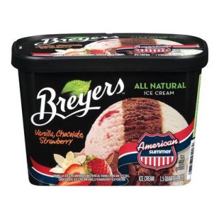 Breyers® Vanilla, Chocolate, Strawberry Ice