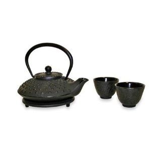 Iron Teapot Set   Dots Kitchen & Dining