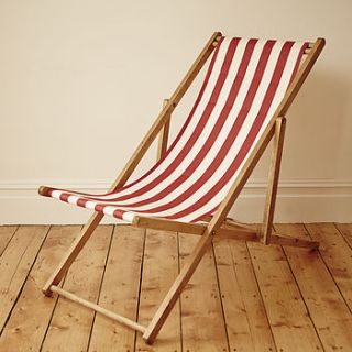 stripey vintage deck chair by deja ooh