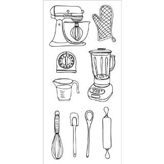 Stampers Anonymous Claudine Hellmuth Clear Stamps Kitchen