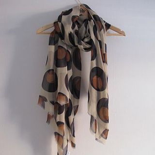 soft and long circle scarf by molly & pearl