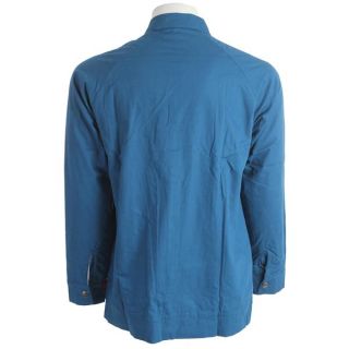 Foursquare Station Jacket Blue Print