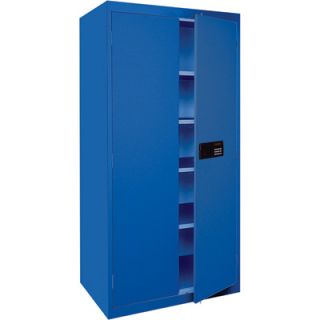 Sandusky Lee Keyless Electronic Cabinet — 36in.W x 24in.D x 72in.H  Storage Cabinets