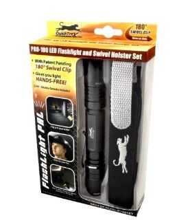 Flashlight PAL Swivel Holster + QuckTreX PRO 100 LED Flashlight   Basic Handheld Flashlights  