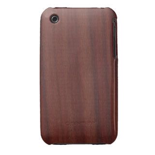 Faux Rosewood iPhone 3 Covers