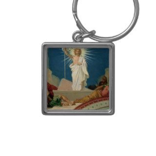 Study for the Resurrection of Christ, 1860 Key Chains